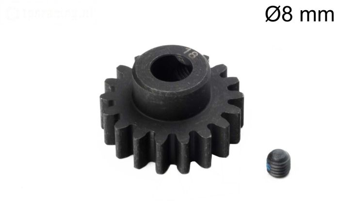 LOS-3741 LOSI 5IVE-TE Stalen tandwiel 18T-Ø8 mm, 1 st.