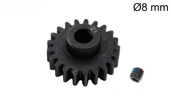 LOS-3744 LOSI 5IVE-TE Stalen tandwiel 21T-Ø8 mm, 1 st.