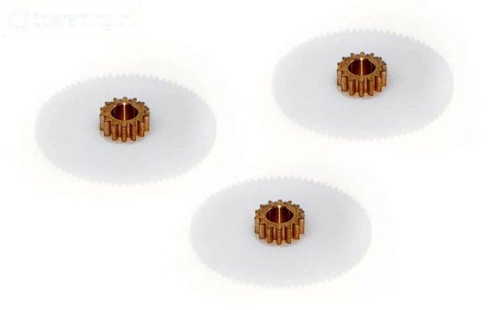 MU893297 Multiplex-Hitec 1e tandwiel, 3 st.