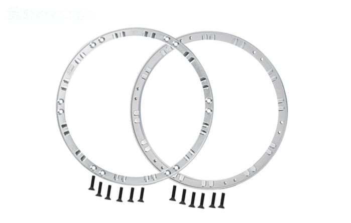 MX0505R-S PROMOTO Alu-Velg ring achter Zilver, 2 st.