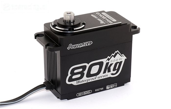 PWHDWH-80 Power HD WH-80 1/6 HV servo 15T, 1 st.