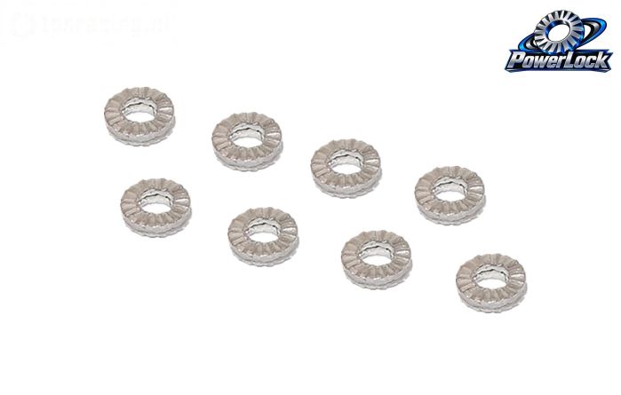 TPS1470/03 PowerLock borgring Ø3-H2 mm, 8 st.