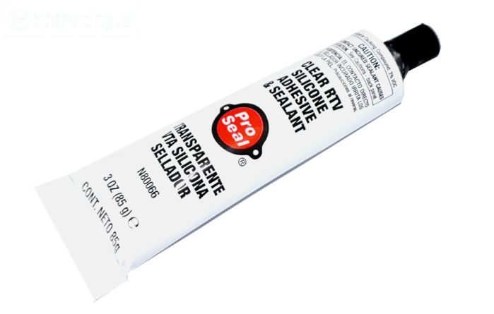 TPS0313/18 Pro-Seal siliconen rubber transp. 260°C-85 gr, 1 St.