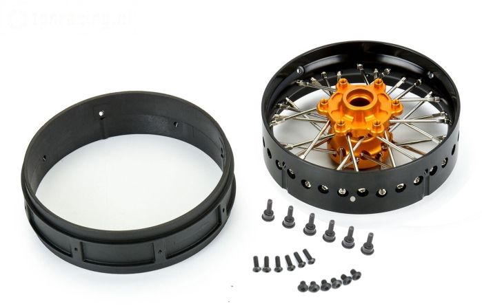 PRO284700T3 Pro-Spec V2 Alu Velg Voor SM Zwart/Goud, Set