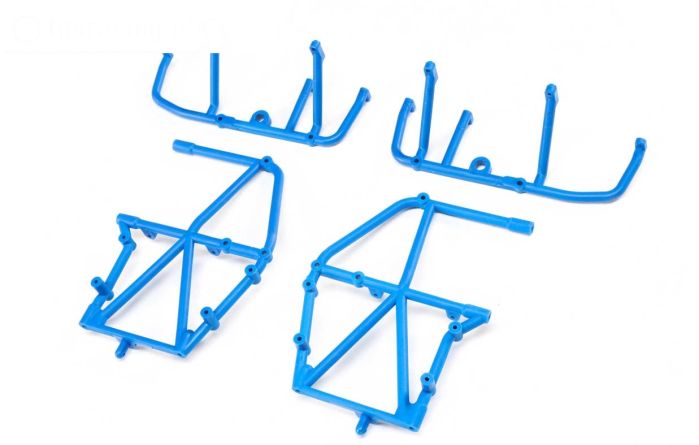 LOS241047 Rol kooi delen Blauw LMT Truck, Set