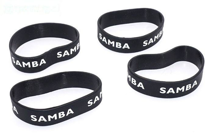 SAM4810Z Samba uitlaat ringen Ø60-Ø70 Zwart, 4 st.