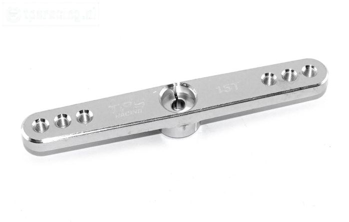 TPS0850/02 Aluminium Servo hevel 15T-L73 mm Zilver, 1 st.