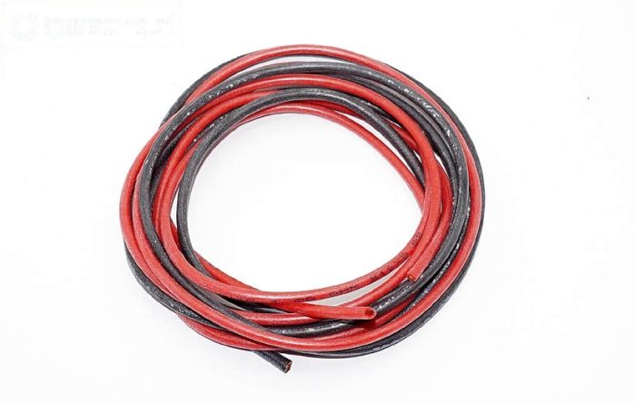 TPS0025 Siliconen kabel Ø2,5 mm-L100 cm, Set