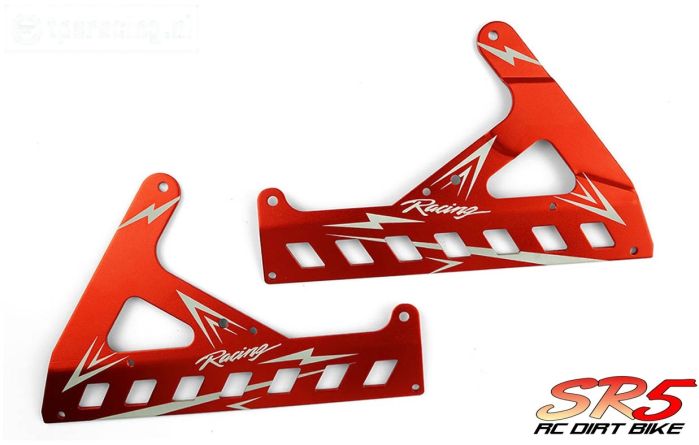 SK700002/72 SkyRC SR5 accu bescherming rood, set