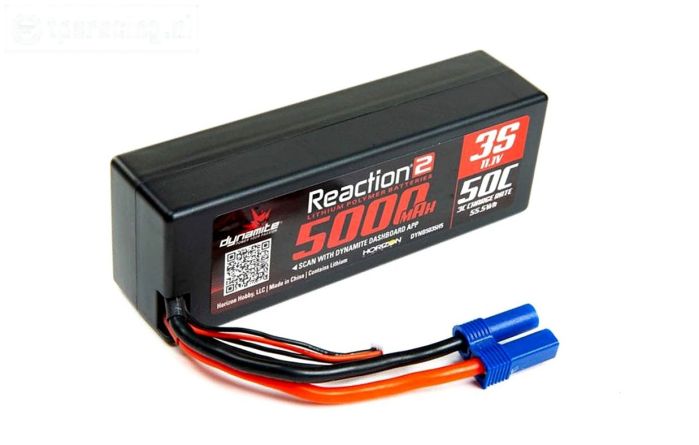 DYNB5035H5 3S LiPo HC accu 5000 mHa-50C, 1 st.