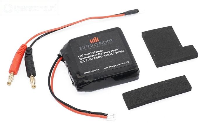 SPMB2400LPTX 2S LiPo accu 2400 mAh 15C, set