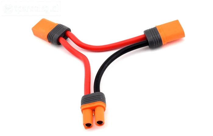 SPMXCA506 Spektrum IC5 Split-Kabel L10 cm, 1 st.