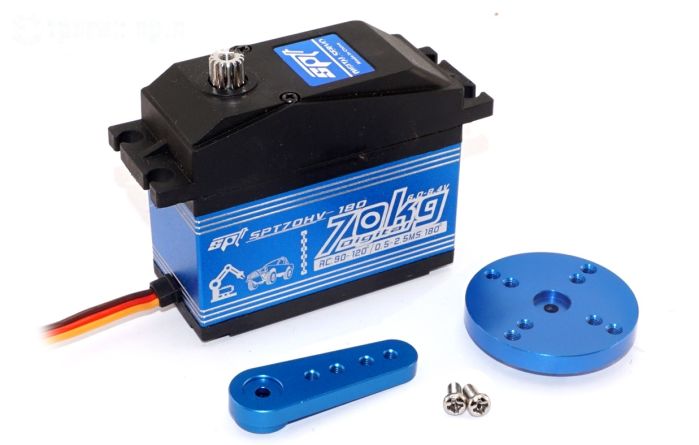 SPT70HV-180 Digitale High Torque Servo 70kg-15T, 1 st.