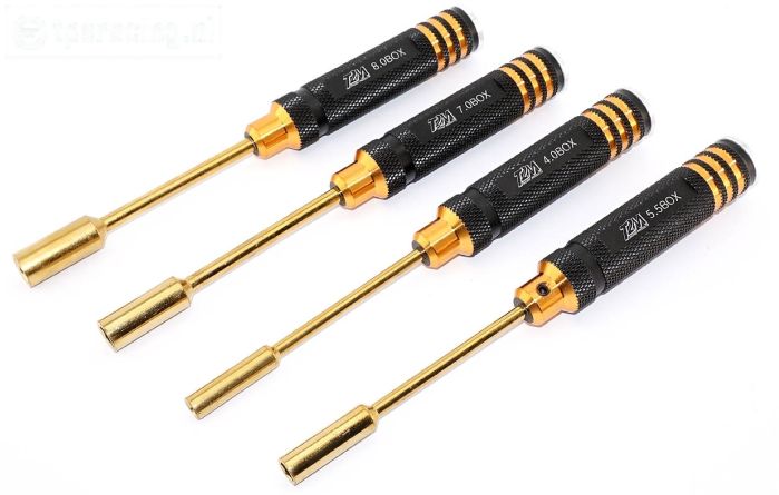 T422544 HSS Dopsleutel set, 4 st.