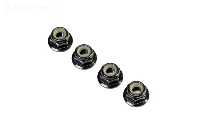 TLR236009 TLR borgmoer met flens M4, 4 st.