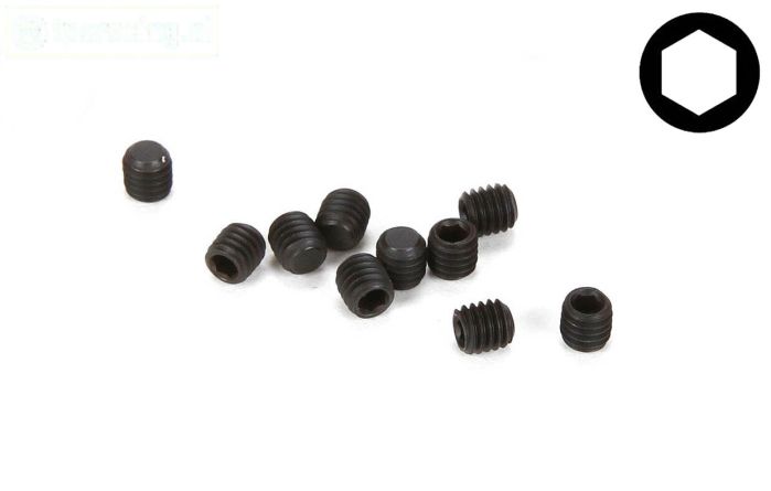 TLR245014 Inbus koploos M2,5-L3 mm, 10 st.