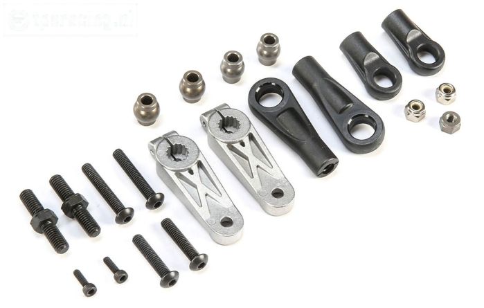 TLR351007 Dubbele stuurverbinding 5B-5T, Set