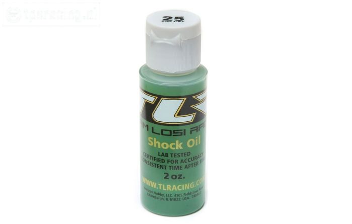 TLR74004 TLR Siliconen olie 25W-250CST 50 ml, 1 st.