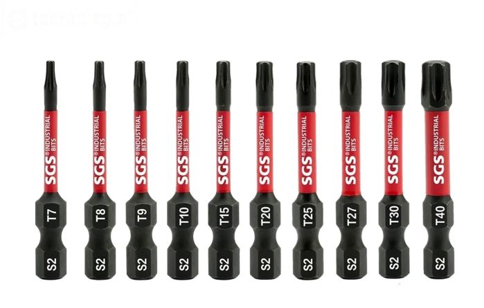 TPS0270 TruTorque HSS Torx bits, 10 st.