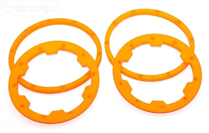 TPS5030/OR HD Nylon Beadlock Oranje Ø120 mm, 4 st.