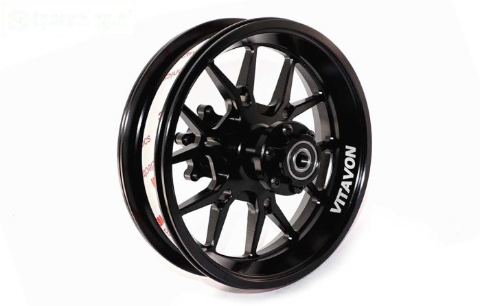 VITACRR-BK VITAVON Promoto CNC velg achter Zwart, 1 st.