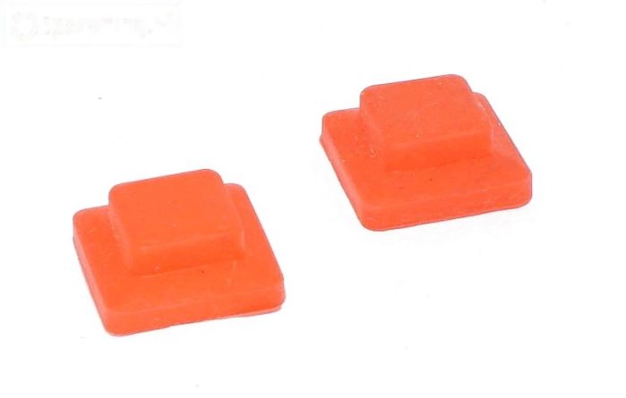 FG7340/09 Siliconen motor stopknop hoes, 2 st.