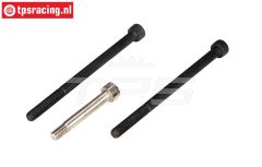 LOS-4032 LOSI 5IVE-TG Spoorblok achter schroeven, set