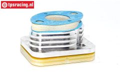 FG7338 Alu-tuning Isolator H22 mm, Set