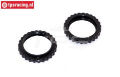 AR330514 ARRMA Aluminium Schokdemper stelring, 2 st.