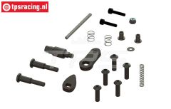 ARA311116 ARRMA Achterrem module metalen delen, set