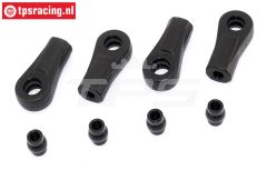 ARA320501 ARRMA Staalkogel met houder, set