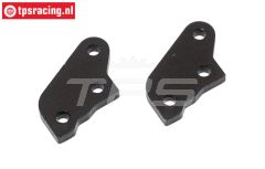 ARA340194 ARRMA Alu-Stuurplaat fusee voor, 2 st.
