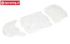 ARA411011 ARRMA Fireteam Kap Transparant, set