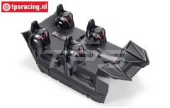 ARA411013 ARRMA Fireteam Kap interieur Zwart, 1 st.