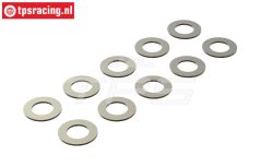 ARA709063 ARRMA Pas ring Ø4,1-Ø7,4-D0,35 mm, 10 st.