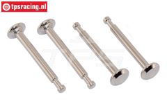 ARA713032 ARRMA Schokdemper bevestiging stift, 4 st.