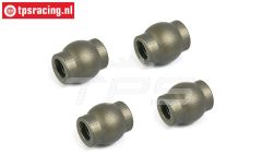 BWS55038/01 Aluminium Kogels Ø10/Ø4-H11 mm BWS-LOSI, 4 st.