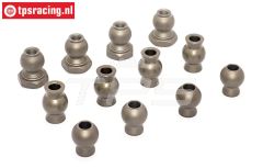 BWS55044/12 Aluminium Kogels BWS-LOSI, 12 st.