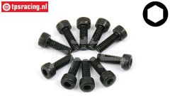 BWS56005 Inbus normale kop M4-L12 mm, 10 st.