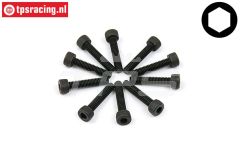 BWS56006 Inbus normale kop M4-L20 mm, 10 st.