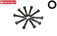 BWS56007 Inbus normale kop M4-L25 mm, 10 st.