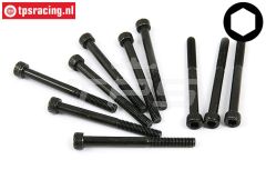 BWS56013 Inbus normale kop M5-L55 mm, 10 st.