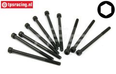 BWS56014 Inbus normale kop M5-L75 mm, 10 st.