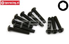 BWS56029 Inbus bolkop M5-L30 mm, 10 st.