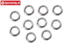 BWS56084 Stalen Ring Ø5-Ø10-H1 mm, 10 st.