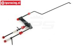 BWS59045R Gas-Rem stang Rood 15T BWS-LOSI, Set
