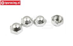 BWS59081S Wielmoer Zilver 24 mm BWS-LOSI, 4 st.