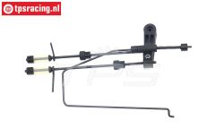 BWS69014 Gas-Rem stang compleet BWS 5B, Set