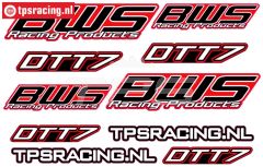 TPS19/080 BWS DTT-7 Stickers, 1 st