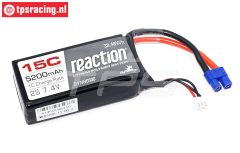 DYNB0500 2S LiPo accu Reaction 5200 mAh, 1 st.